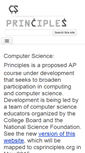 Mobile Screenshot of csprinciples.org